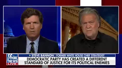 Steve Bannon talks to Tucker Carlson on 'guilty' verdict