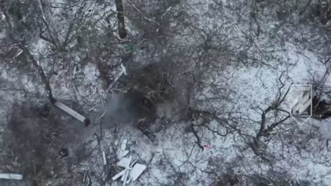 Destruction of occupiers by strike drones of the 12th "Azov" brigade near