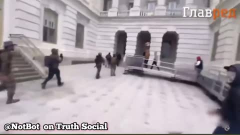 Antifa At The Capitol Trying To Break In