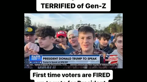 Genz are voting for trump bye bye bye biden its was nice knowing not 4/4/24