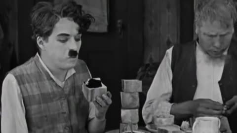 Charlie Chaplin's Breakfast Bonanza: A Comedy of Culinary Chaos!
