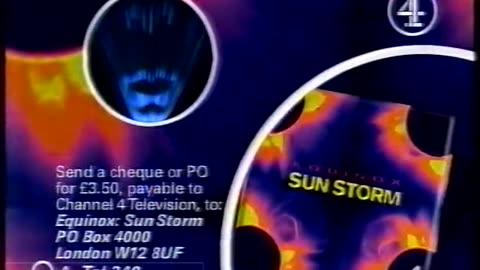 Equinox Channel 4 solar storm