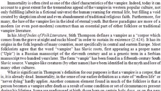 Vampire - The Undead Encyclopedia