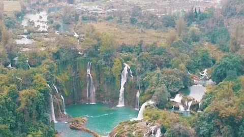 Ban Gioc waterfall, Cao Bang, Vietnam