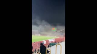 Soccer Stadium Roof Collapses During Kazakhstan Premier League Game