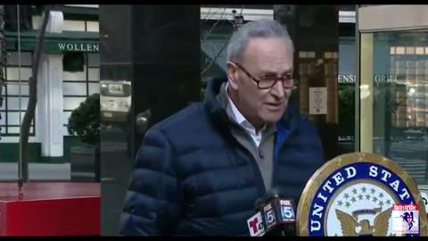Crying Chuck Schumer Wants Opposition Protesters On No-Fly Lists