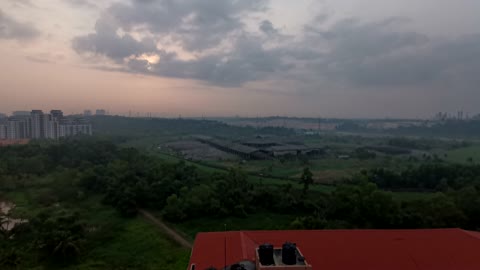 Sunrise Beautiful View times Lapse