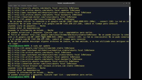 Actualizar Sistema Operativo Linux Ubuntu LTS por Consola o Terminal