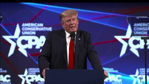 MAGA President Trump At CPAC 2021