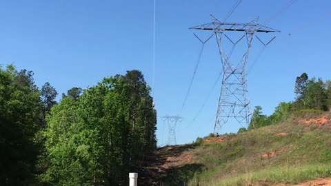 Chopper trimming power lines