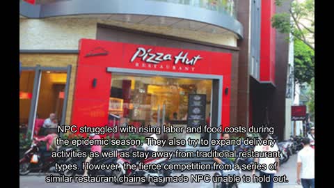 NPC International Inc., the brand of Pizza Hut restaurants was bankruptcy