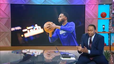 Stephen A. says Andrew Wiggins isn't eligible to play, but he IS eligible to be traded