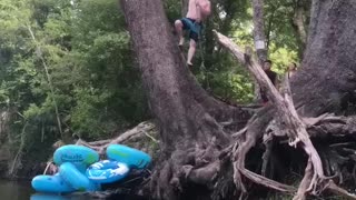 Rope swing domination!!