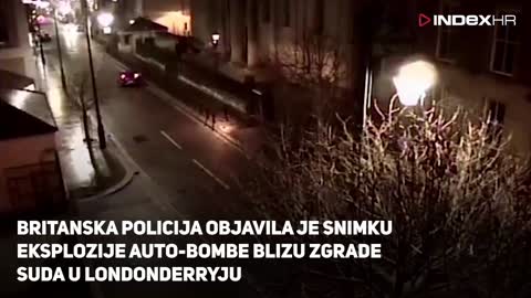 Policija objavila snimku eksplozije iza koje možda stoji Nova IRA