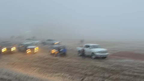 American freedom convoy in South Dakota