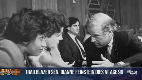 Sen. Dianne Feinstein, a trailblazer in U.S. politics and the longest-serving woman in the Senate