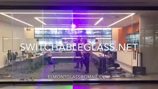 Remote control Switchable Glass wall / removable & stackable