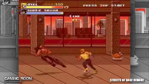 Streets of Rage Remake - Super Axel vs. Super Shiva