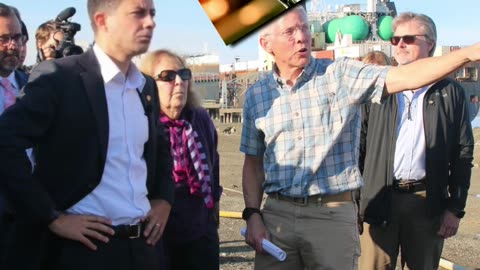 Transportation Secretary Pete "Port" Buttigieg Forgets Port Wine at Port of Alaska