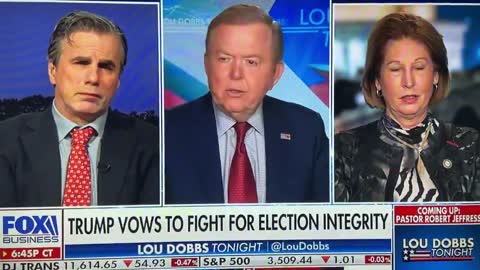 MASSIVE VOTER FRAUD FOR YEARS (Lou Dobbs, Sidney Powell, Tom Fitton)