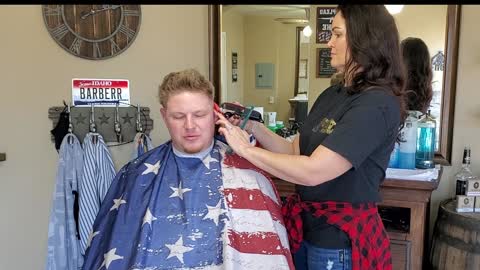 Meet Sharylee and the Outlaw Barbershop