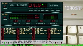 Amnesia - 4 channels Protracker module played by Atari STe