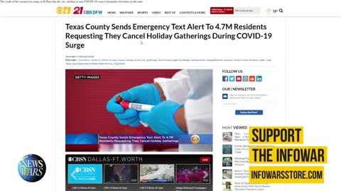 Democrats Take Over Emergency Alert System To Spread COVID Propaganda