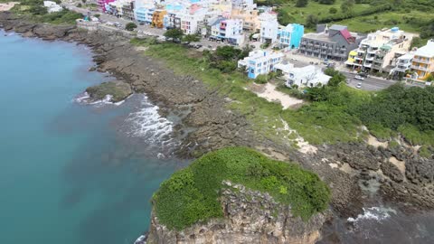 Sail Rock 船帆石 🇹🇼 (2021-10) {aerial}