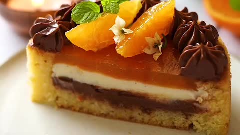 Chocolate Orange Cavity Cake
