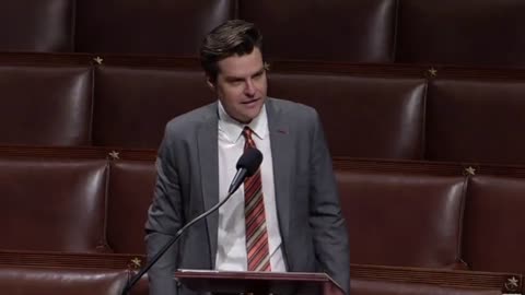 Matt Gaetz: "I Am No Expert On Japanese Anime, But I Am Told And I Do Believe It Is Not Real"