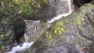 Flying Over A Waterfall!