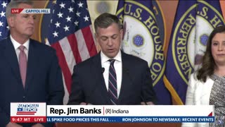 Rep. Jim Banks says the American people know that this select committee is "already a fraud"
