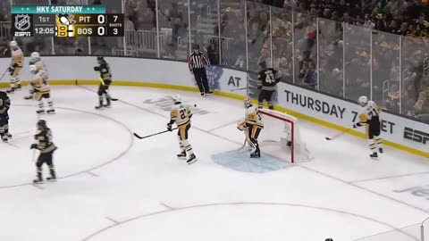 Pittsburgh Penguins at Boston Bruins Game Highlights - Mar 9, 2024