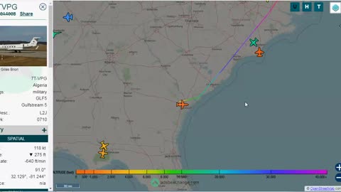 Algerian Q Plane Back - RNA Virology Callsign? - Veterans Day