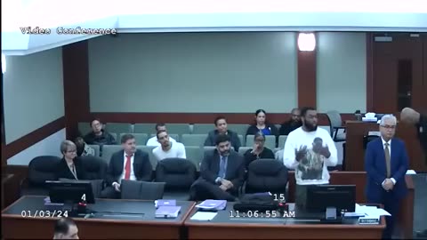 Entire Video Of Dude Jumping Over The Bench To Beat The Crap Out Of Female Judge!