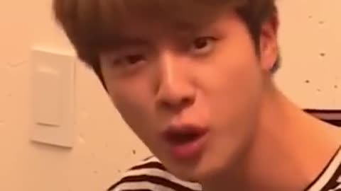 He should be main rapper ( jin angry rap )