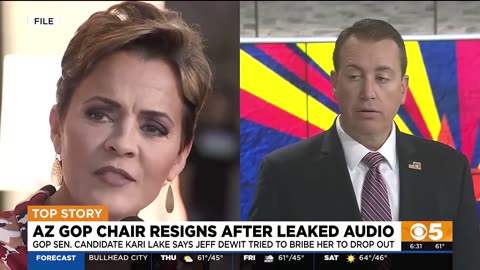 Kari Lake speaks about leaked recording of DeWit offering her a job