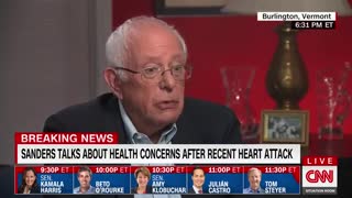 Bernie Sanders promised to release all health records after Oct. 2019 heart attack