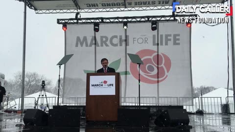 Mike Johnson Shares His Pro-Life Story At The March For Life 2024