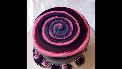 Mirror Glaze Cake Decorating Compilation