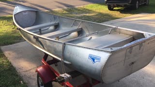 Aluminum 15' 4" Grumman Sport-boat Good Condition