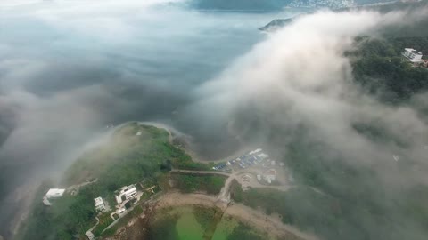 Aerial Video Of Coastline