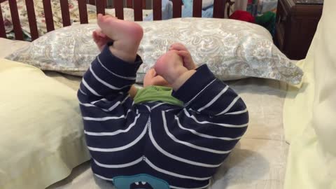 CUTENESS OVERLOAD! Funny baby laughing with farts