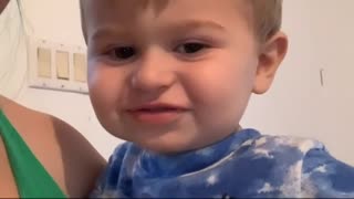 Toddler learned to say 'Truck', so sweet!