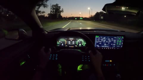 2024 Ford Mustang Dark Horse Premium - POV Night Drive