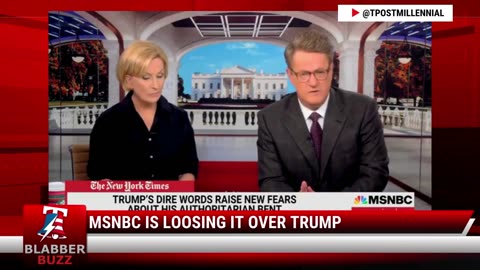 MSNBC Is Loosing It Over Trump