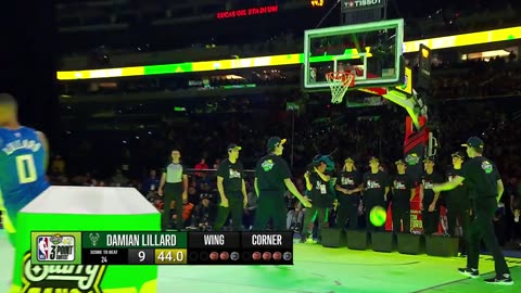 NBA - Dame Lillard wins his second consecutive Starry 3PT