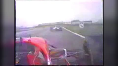 SENNA - 1ª volta do GP de Donington Park 1993