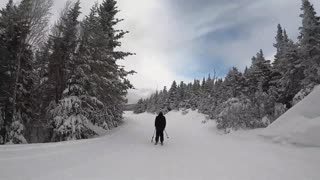 It feels good to be a skier