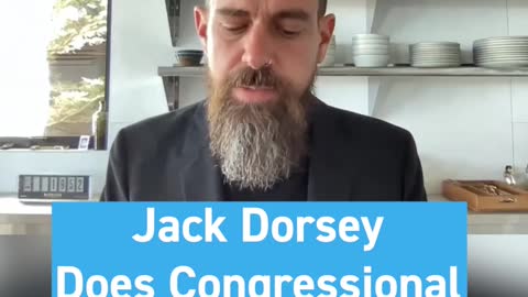 Jack Dorsey is Doing the Congressional Hearing From His Kitchen... 🍲 - WTA #Shorts